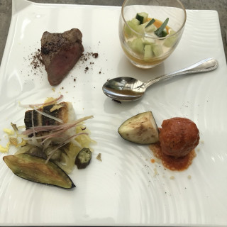 お肉が少し固かった