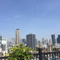 ガーデンからの景色