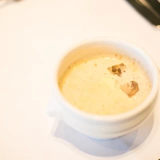 きのこのスープです。