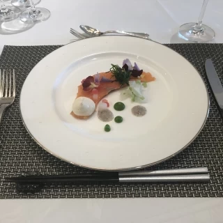 ソースが2種類あって、楽しく食事ができました。