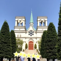 チャペルの大階段正面