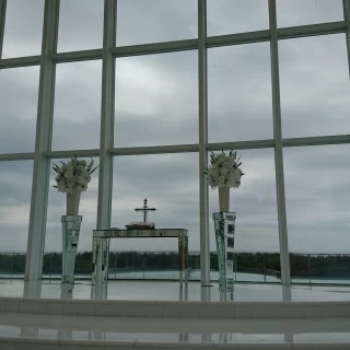 雲の上にいるよう。