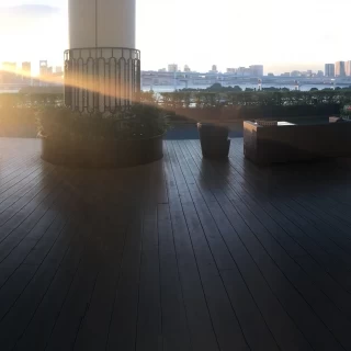 テラスからの景色
