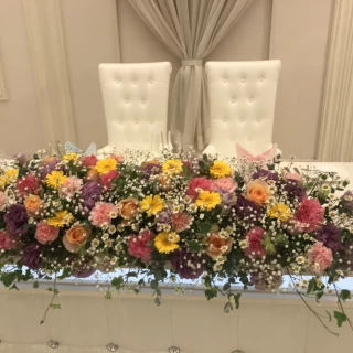 メインテーブル装花