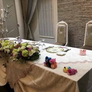 新郎新婦席