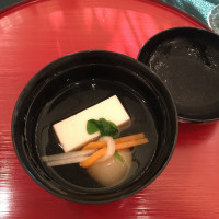 御祝い椀 胡麻豆腐のおすまし