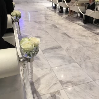 大理石のバージンロード