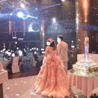 ミラーボール稼働時
メインキャンドル