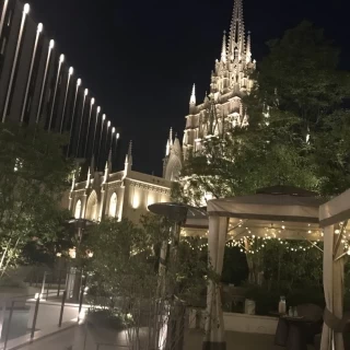 夜の大聖堂