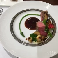 私のほうの盛り付け