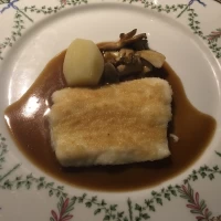 スズキのお料理。