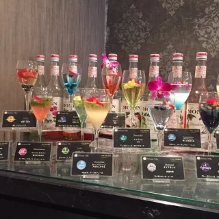 ガーデンでのドリンクサービス