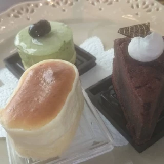 下見時にケーキの試食がありました。