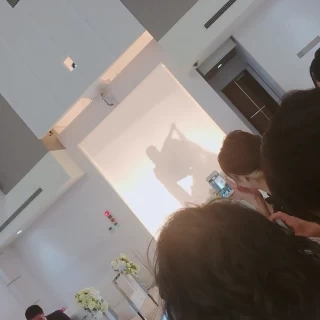 おかあさんからベールを下げてもらっている姿など、とても綺麗！