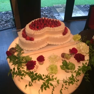 1番安いウェディングケーキです。