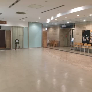 清潔感のあるロビー