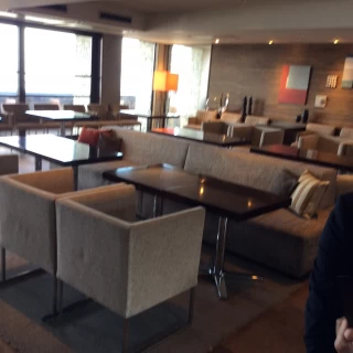 リゾート感満載の会場です