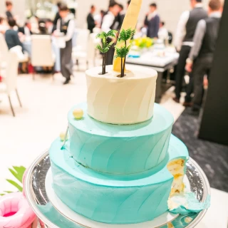オーダーメイドのケーキでとにかく味が大好評だった