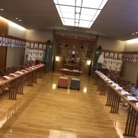 県内でも珍しい本格的な神前式だと思います。