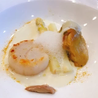 前菜の魚料理