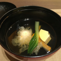 スープ料理は和食でした。