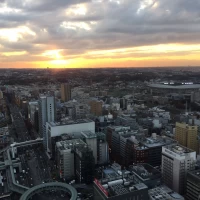 挙式会場からの景色