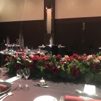 新郎新婦から見た披露宴会場