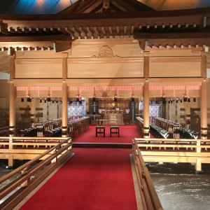 神殿内部|498732さんのオークスカナルパークホテル富山の写真(616107)