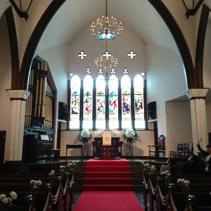 教会内の入口(バージンロード)|498895さんの麻布グレイスゴスペル教会の写真(615927)