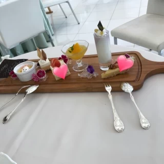 試食の時に出てきたデザートです