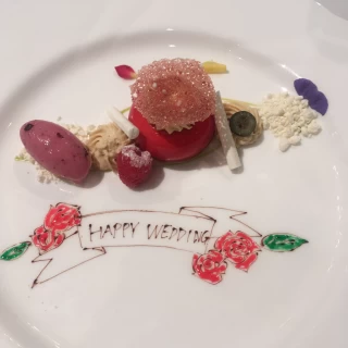 デザートです。