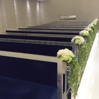 ラグジュアリーな会場です。