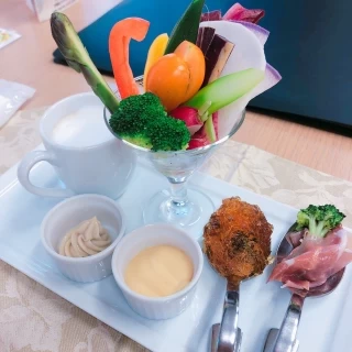 試食は少なめ