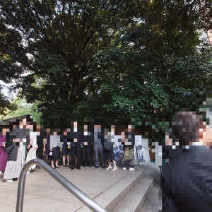 挙式後に写真を撮ったところです。|499464さんの乃木神社・乃木會館の写真(732301)