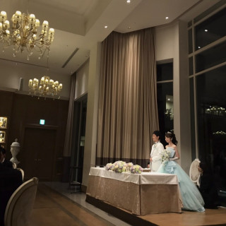 夜の会場
