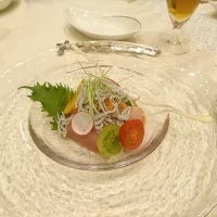 いろいろ海鮮となめろう盛り合わせ