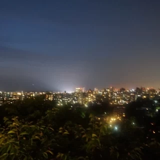 会場を出たら福岡を一望できます