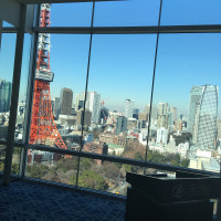 東京タワーが出迎えてくれます。
