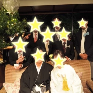 和装での集合写真