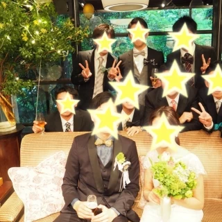 洋装での集合写真