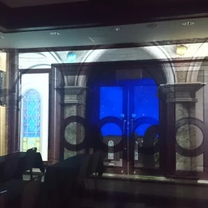 披露宴会場でのプロジェクションマッピング|500392さんの沼津リバーサイドホテルの写真(634993)