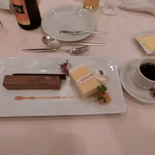 当日の料理。デザート
