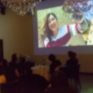 プロジェクターを使用した演出|500496さんのジュリア ウエディングステージ(julia wedding stage)（ウエディング取扱終了）の写真(823726)
