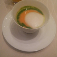 豆乳の泡スープ