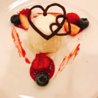 食後のデザート