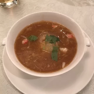 フカヒレ姿蟹味噌煮込み茶碗蒸し仕立て
