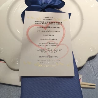 試食会メニュー