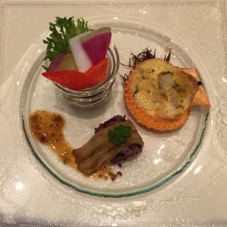 前菜です。