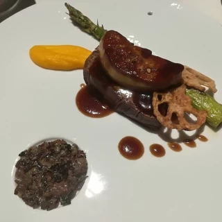 フォアグラが美味しかった。