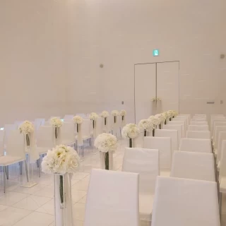真っ白なチャペル